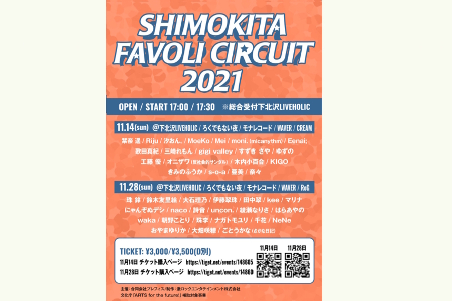 SHIMOKITA FAVOLI CIRCUIT 2021 